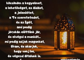Uram, köszönöm a kegyelmet