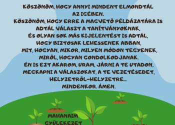 Köszönöm, hogy annyi mindent elmondtál az Igében.