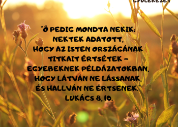 Boldog vagy, ha éhezed és szomjazod az igazságot.