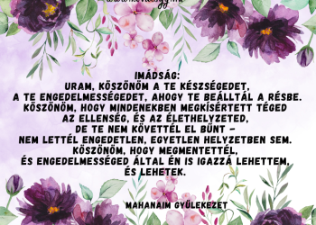 A mi Istenünk is szerette volna megőrizni az embert a lázadás útjától. 