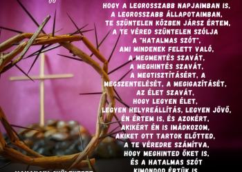 Isten élete Jézus Krisztus vérében van!