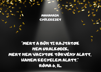 Nem vagy a bűn alatt.