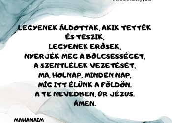 Legyenek áldottak