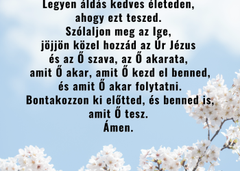 Hitet támaszt. Kelt fel. És táplál.