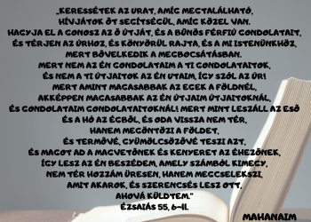 Az Isten beszéde mag.