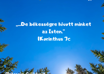 Uram, Te vagy a mi mércénk, a Te Igéd, és ahogy Te jártál el... 
