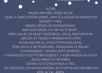 Legyen ez így, az Úr Jézus Krisztus nevében.