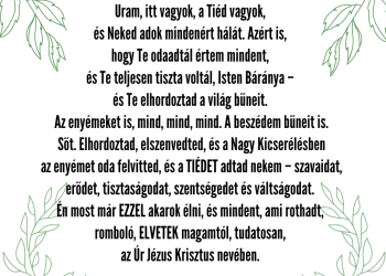 Ma újrakezdek.