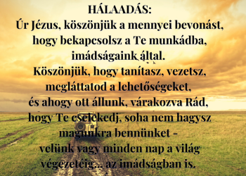A megváltottak örömmel élhetnek, Jézussal.