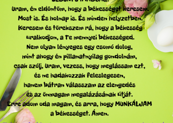 A békesség ajándék.