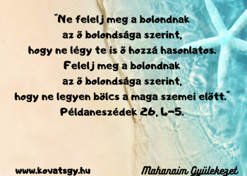 De ugyanakkor állandóan figyelünk az Úr Jézusra!
