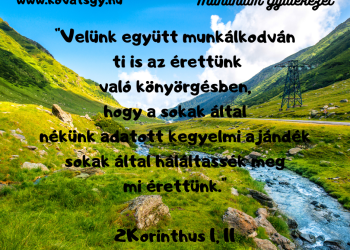 Boldog, "akinek ilyen Megváltója van"