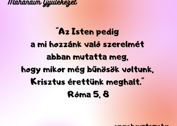 Uram, köszönöm, hogy velünk vagy minden nap