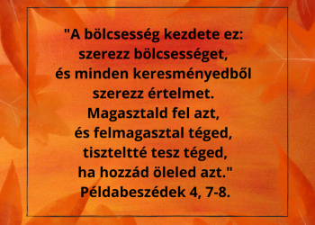 Ő az, Aki kihoz bennünket, és nem is akárhogy... ahogy az Ige mondja: "bőségre".