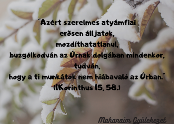 Uram, köszönöm, köszönöm Neked, köszönöm a biztatást. 
