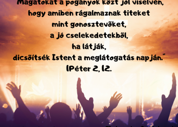 De valamit tenni kell...