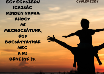 Megbocsátás nélkül - és irgalmasság nélkül - nem megy...