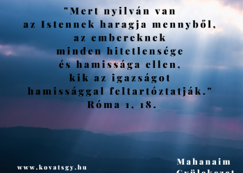 Az Úr Jézus egy példázattal válaszolt nekik... 