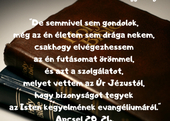 Szeretem a számvetést.