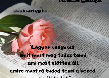 Legyen világossá, amit most meg tudsz tenni