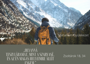Olyanná teszi lábamat, mint a szarvasé, és az én magas helyeimre állít engem.