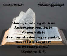 Köszönöm, hogy Te választ tudsz adni