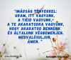 És Isten akarja ezt