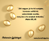 Ő egy egészséges gondolkodásmódot munkál ki. 