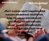 Isten adja a „hit mértékét”