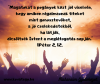 De valamit tenni kell...